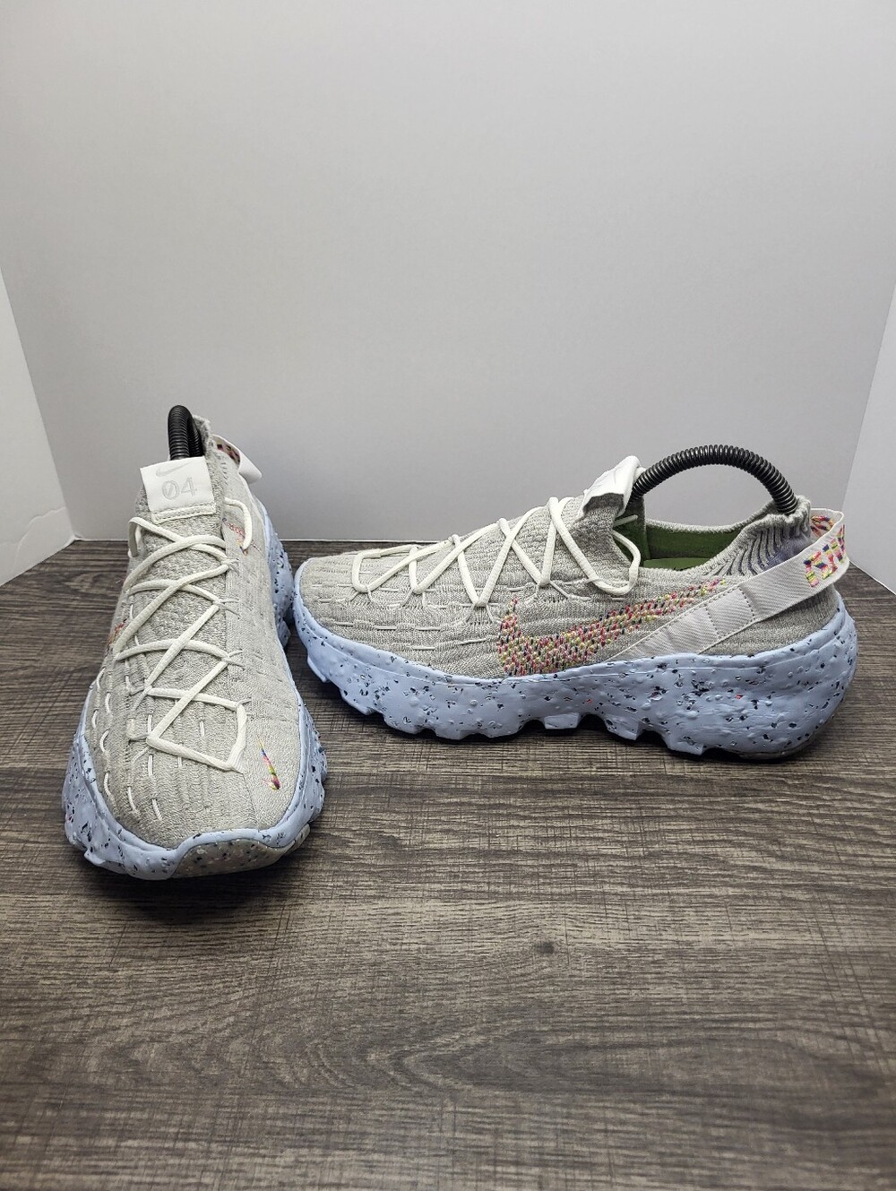 Nike Space Hippie 04 Be True Photon Dust Blue Running Shoes Sneakers Mens Size 8